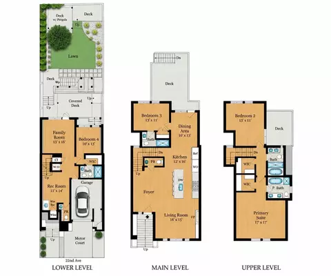 Floorplan - 634 22nd Ave, San Francisco, CA 94121 photo 1 of 1