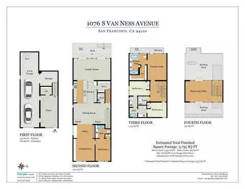 Floorplan - 1076 S Van Ness Ave, San Francisco, CA 94110 photo 1 of 2