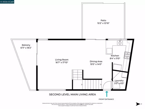 Floorplan - 161 Panoramic Way, Berkeley, CA 94704 photo 2 of 4