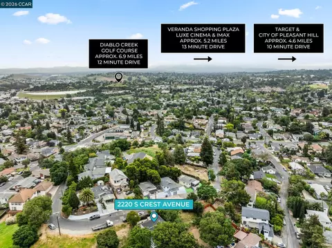 View/Area - 2220 S Crest Ave, Martinez, CA 94553 photo 4 of 4