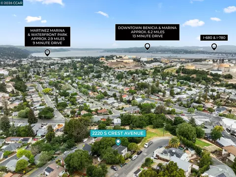 View/Area - 2220 S Crest Ave, Martinez, CA 94553 photo 3 of 4