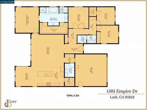 Floorplan - 1501 Empire Dr, Lodi, CA 95242 photo 1 of 1