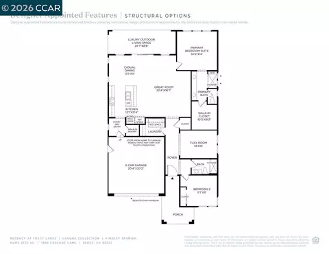 Floorplan - 1885 Cascade Ln, Tracy, CA 95377 photo 1 of 1