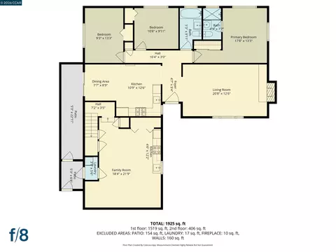 Floorplan - 26147 Danforth Ln, Hayward, CA 94545 photo 1 of 3