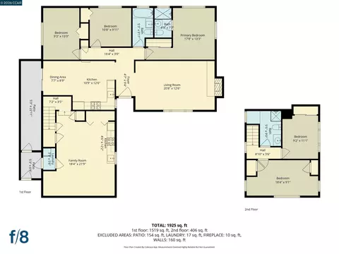 Floorplan - 26147 Danforth Ln, Hayward, CA 94545 photo 3 of 3