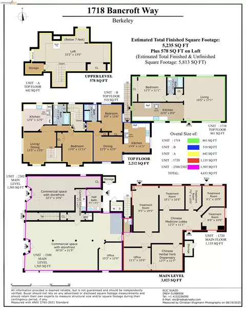 Floorplan - 1718 Bancroft Way, Berkeley, CA 94703 photo 2 of 2