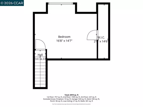 Floorplan - 3 Mountain View Pl, Lafayette, CA 94549 photo 4 of 4