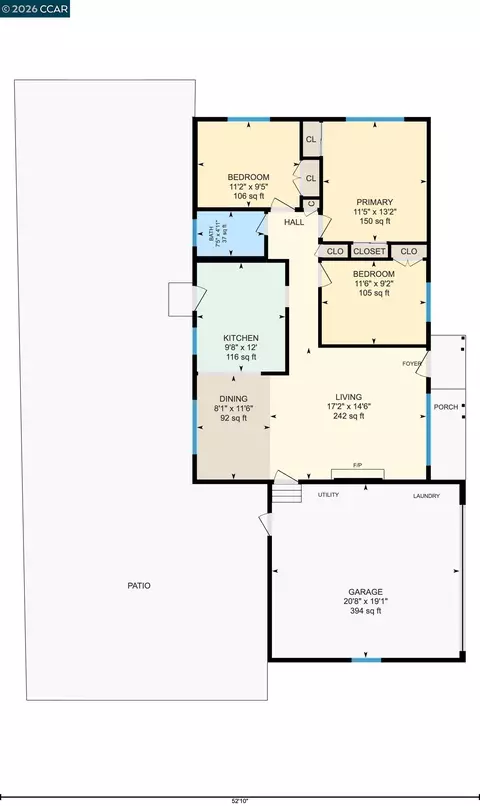 Floorplan - 1559 Linda Mar Blvd, Pacifica, CA 94044 photo 2 of 3