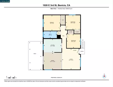 Floorplan - 1920 E 3rd St, Benicia, CA 94510 photo 1 of 3