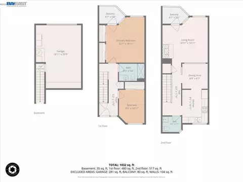 Floorplan - 20980 Birch #C, Hayward, CA 94541 photo 1 of 1