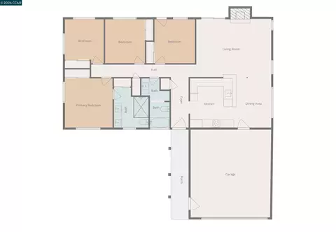 Floorplan - 1881 Emerald St, Concord, CA 94518 photo 1 of 1