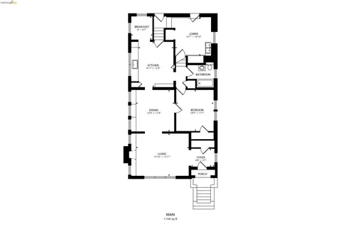 Floorplan - 1839 Dwight Way, Berkeley, CA 94703 photo 1 of 1