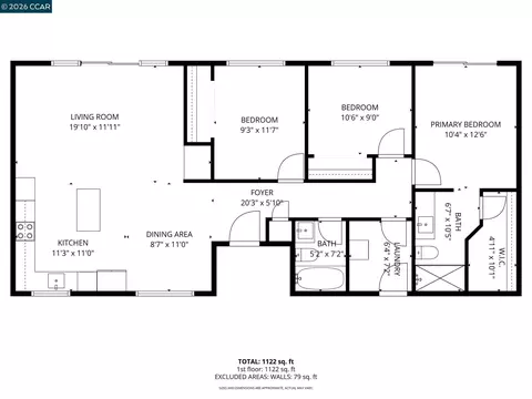Floorplan - 1813 Silverwood Dr, Concord, CA 94519 photo 1 of 1
