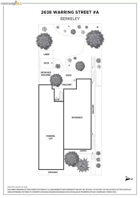 Floorplan - 2638 Warring St #A, Berkeley, CA 94704 photo 1 of 1