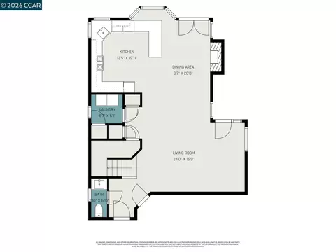 Floorplan - 1020 Pueblo Ct, Vallejo, CA 94591 photo 1 of 2
