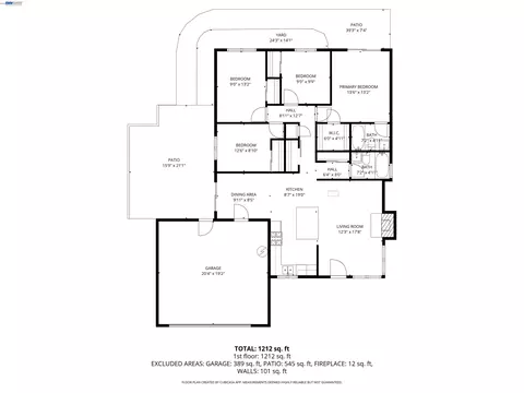 Floorplan - 38 Kings Ct, Bay Point, CA 94565 photo 1 of 1