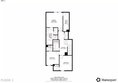 Floorplan - 1270 Gusty Loop #3, Livermore, CA 94550 photo 3 of 3