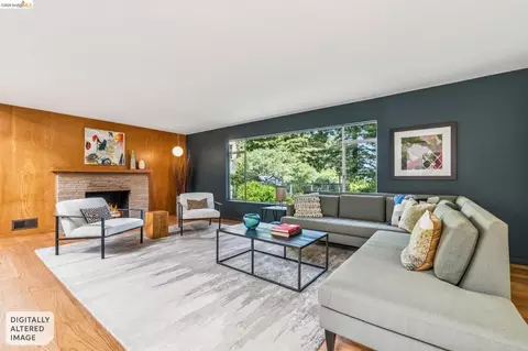 Living - 1113 Hillview Rd, Berkeley, CA 94708 photo 2 of 9