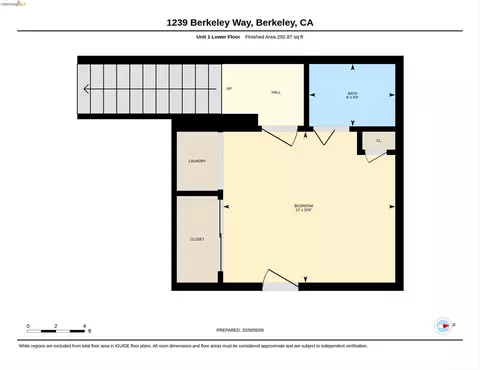 Floorplan - 1239 Berkeley Way, Berkeley, CA 94702 photo 4 of 6