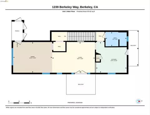 Floorplan - 1239 Berkeley Way, Berkeley, CA 94702 photo 3 of 6