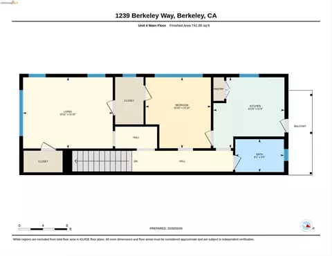 Floorplan - 1239 Berkeley Way, Berkeley, CA 94702 photo 6 of 6