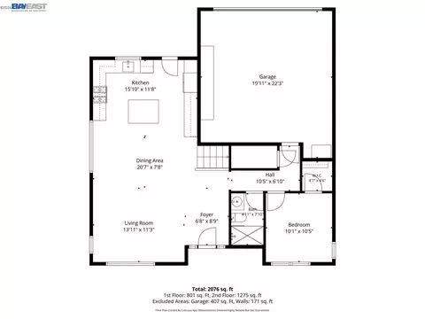 Floorplan - 3957 Scottfield St, Dublin, CA 94568 photo 1 of 2