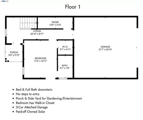 Floorplan - 6065 Bullion Ln, Dublin, CA 94568 photo 1 of 3