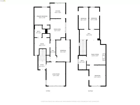 Floorplan - 1137 Peralta St, Oakland, CA 94607 photo 1 of 1
