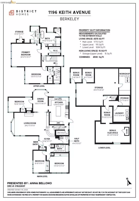 Floorplan - 1196 Keith Ave, Berkeley, CA 94708 photo 1 of 1