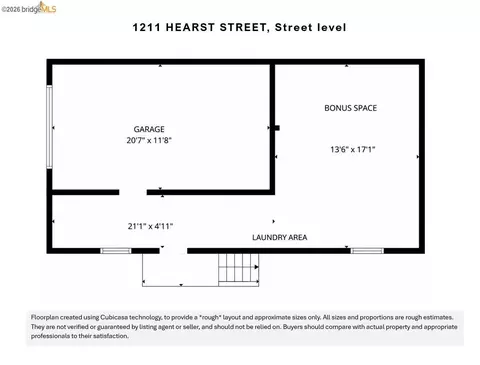 Floorplan - 1211 Hearst Ave, Berkeley, CA 94702 photo 2 of 2