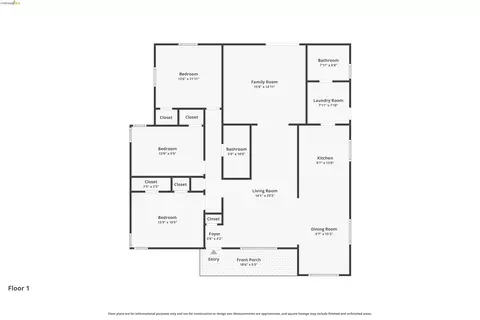 Floorplan - 1201 Magazine St, Vallejo, CA 94591 photo 1 of 2