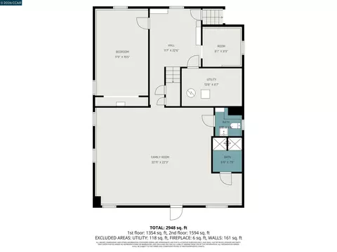 Floorplan - 2105 Mcgee Ave, Berkeley, CA 94703 photo 2 of 2
