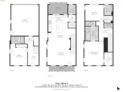 Floorplan - 467 Mitchell Ave, Alameda, CA 94501 photo 1 of 1