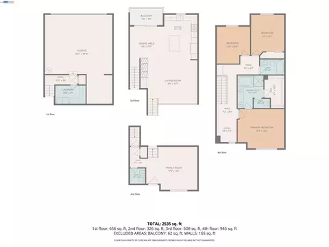 Floorplan - 147 Landsdowne Loop, San Ramon, CA 94582 photo 1 of 3