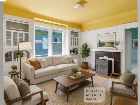 Living - 3202 Shattuck Ave, Berkeley, CA 94705 photo 2 of 9
