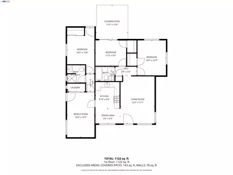 Floorplan - 277 Shore Rd, Bay Point, CA 94565 photo 1 of 1