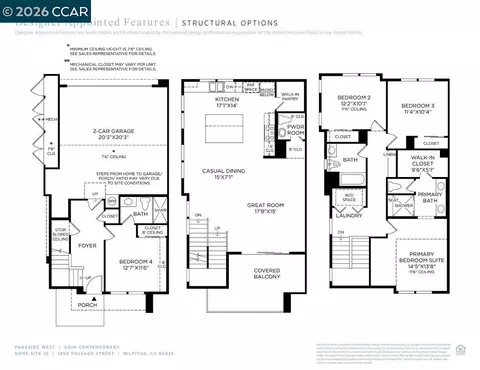 Floorplan - 1850 Passage St, Milpitas, CA 95035 photo 1 of 1