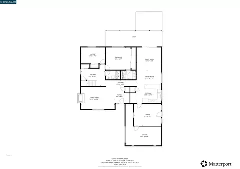 Floorplan - 864 Kizer St, Milpitas, CA 95035 photo 1 of 2
