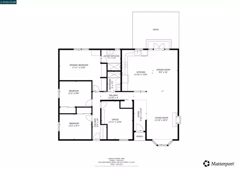Floorplan - 335 Lakeside Ct, Martinez, CA 94553 photo 1 of 1