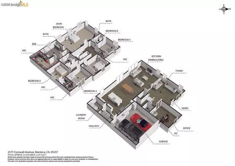 Floorplan - 2371 Cornwall Ave, Manteca, CA 95337 photo 1 of 2