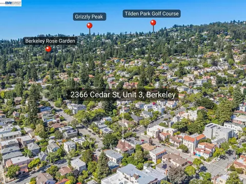 View/Area - 2366 Cedar St #3, Berkeley, CA 94708 photo 1 of 13