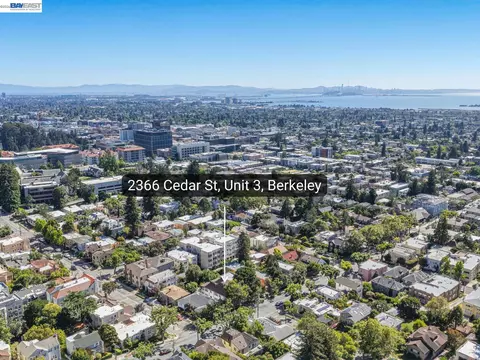 View/Area - 2366 Cedar St #3, Berkeley, CA 94708 photo 11 of 13