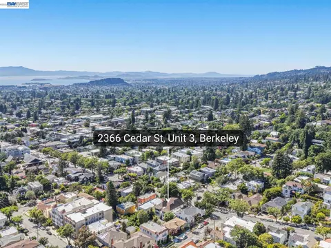 View/Area - 2366 Cedar St #3, Berkeley, CA 94708 photo 10 of 13