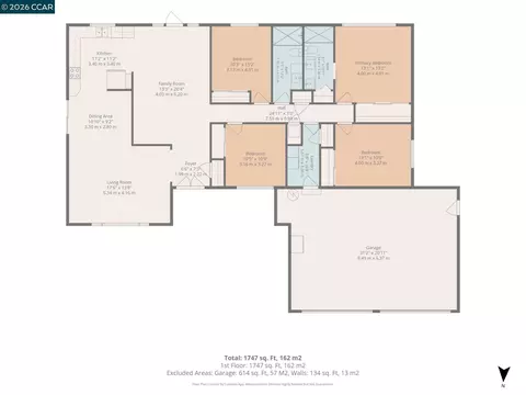 Floorplan - 1730 Elm Rd, Concord, CA 94519 photo 1 of 1