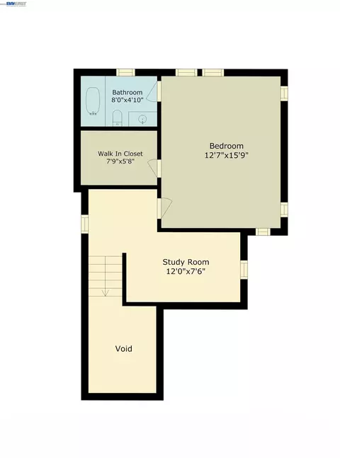 Floorplan - 416 Dewitt Ln, Alameda, CA 94501 photo 3 of 4