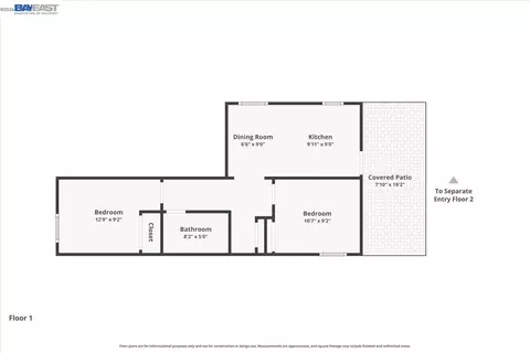 Floorplan - 111 Garretson Ave, Rodeo, CA 94572 photo 2 of 3