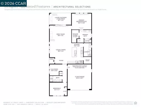 Floorplan - 1561 Granite Pl, Tracy, CA 95377 photo 1 of 1