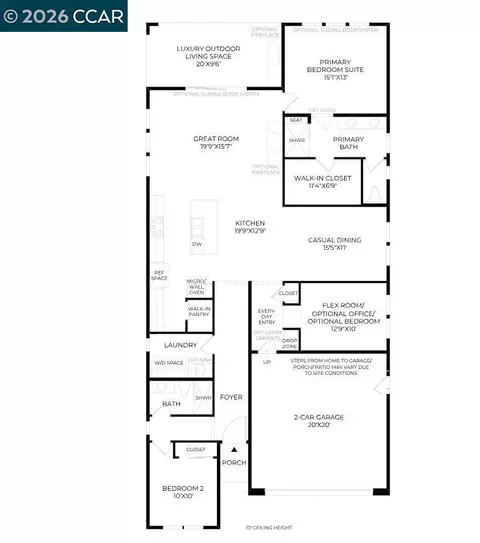 Floorplan - 3567 Caples Way, Tracy, CA 95377 photo 1 of 1