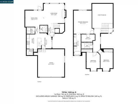 Floorplan - 637 Julpun Loop, Clayton, CA 94517 photo 1 of 1