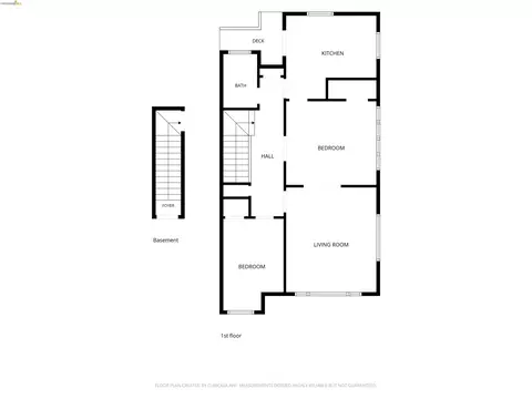 Floorplan - 1901 Parker St #3, Berkeley, CA 94704 photo 1 of 1